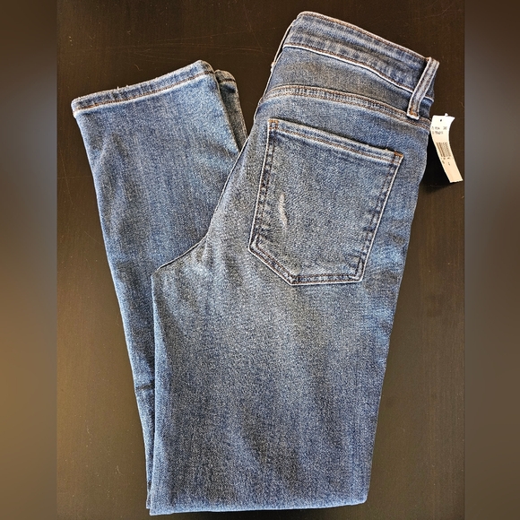 Kut from the Kloth High-Rise "Rosa" Ankle Vintage Straight Jeans, new size 4 - Picture 6 of 12